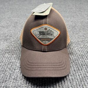 Pistil Hopper Trucker Hat Adjustable Snapback Grasshopper Patch Brown & Tan NWT